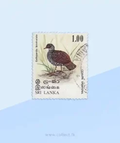 Sri Lanka Spurfowl Bird stamp 1979